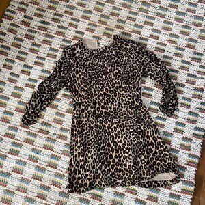 Reformation Leopard Mini Dress